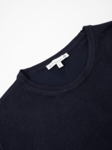 BL11 Maglione basico in viscosa girocollo CRACCO Blu Navy (7)