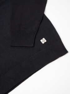 BL11 Maglione basico in viscosa girocollo CRACCO Nero (1)