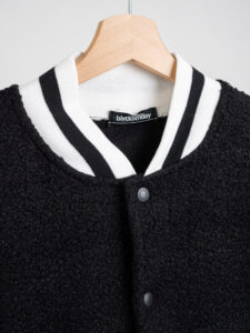 BLACK SUNDAY Bomber varsity orsacchiotto CS7003 Nero (7)