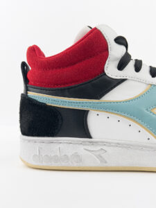 DIADORA Magic Basket Demi Legacy white:black:lychee2