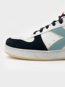 DIADORA Magic Basket Demi Legacy white:black:lychee3