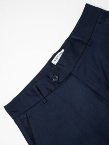 ESTASI Pantalone elegante in poliestere HOCKEY Blu (2)