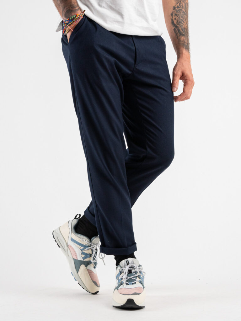 ESTASI Pantalone elegante in poliestere HOCKEY Blu 3 ESTASI ESTASI Pantalone elegante in poliestere HOCKEY Blu