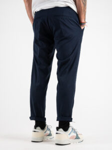 ESTASI Pantalone elegante in poliestere HOCKEY Blu (5)