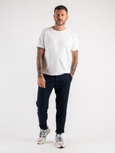 ESTASI Pantalone elegante in poliestere HOCKEY Blu (8)