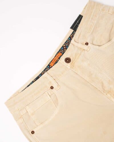 GIANNI LUPO Jeans liscio in cotone senza rotture GL6071Q Beige1 GIANNI LUPO GIANNI LUPO Jeans liscio in cotone senza rotture GL6071Q Beige