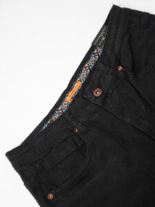 GIANNI LUPO Jeans liscio in cotone senza rotture GL6071Q Nero4