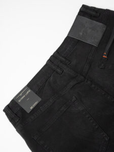 GIANNI LUPO Jeans liscio in cotone senza rotture GL6071Q Nero5