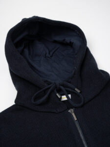 IMPERIAL Maglione cardigan con cappuccio M3614NEWS Blu (10)