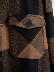 ONLY&SONS Camicia in flanella a quadri con tasche MILO 22019854 Partridge (1)