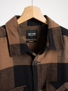 ONLY&SONS Camicia in flanella a quadri con tasche MILO 22019854 Partridge (8)