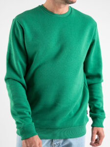 ONLY&SONS Felpa girocollo felpata CERES 22018683 Verdant Green (7)