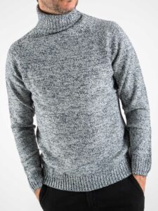 OVER-D Dolcevita raglan moulinè M29 Dark Sky (1)