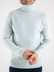 OVER-D Dolcevita raglan moulinè M29 Sky (1)