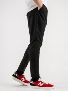 Pantalaccio morbido in poliviscosa con coulisse 5100 Nero2