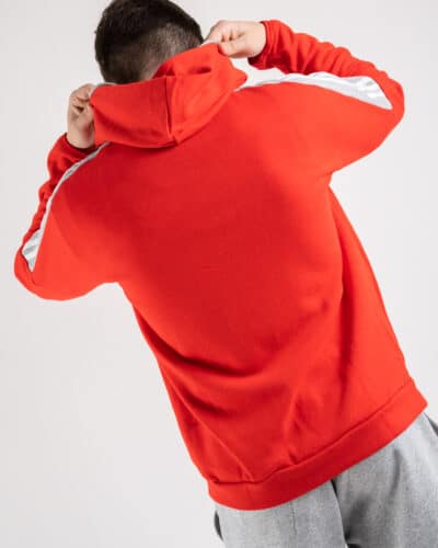 Felpa adidas sales zip rossa