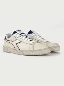 DIADORA Game L Low Icona White:Blue Print2