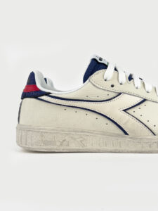 DIADORA Game L Low Icona White:Blue Print4
