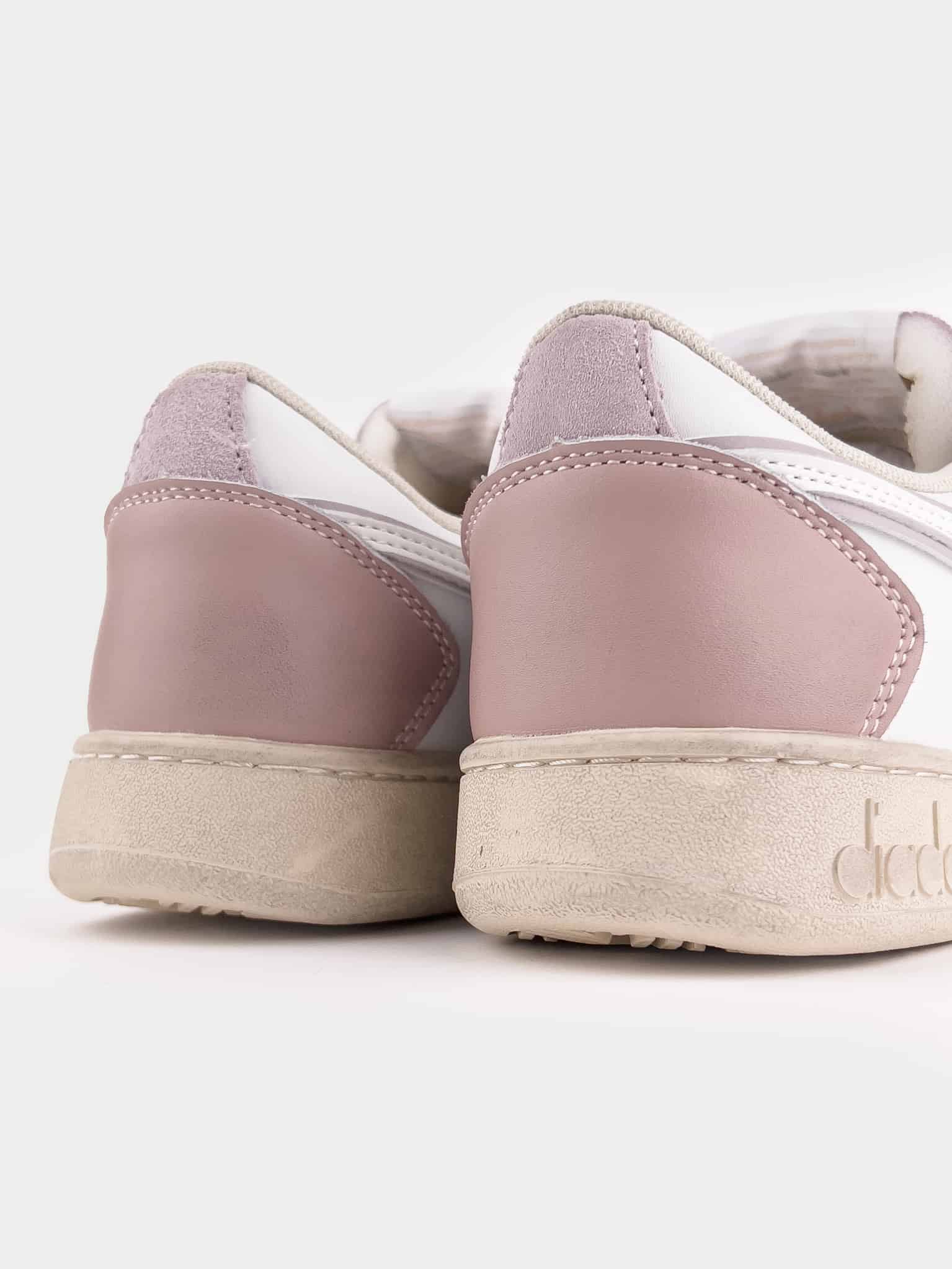 DIADORA Magic Basket Low Icona Wn Adobe Rose Elderberry Prezzo 0
