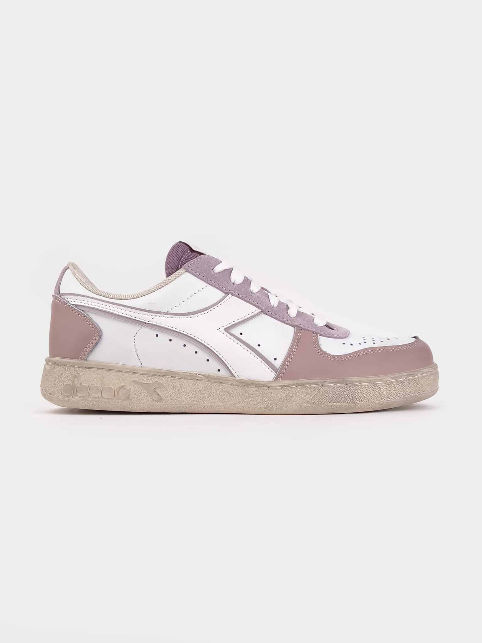 DIADORA Magic Basket Low Icona Wn Adobe Rose Elderberry Prezzo 0