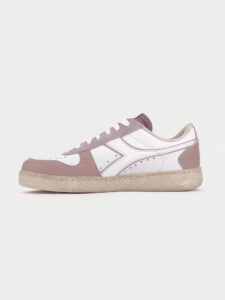 DIADORA Magic Basket Low Icona Wn Adobe RoseElderberry (3)