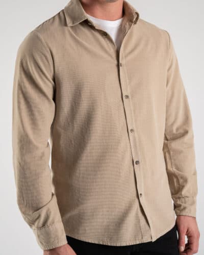 ESTASI Camicia in velluto a costine fini LIVIGNO Beige 6 ESTASI ESTASI Camicia in velluto a costine fini LIVIGNO Beige