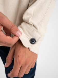 ONLY&SONS Camicia in flanella tinta unita con tasche MILO 22020603 Pelican (17)