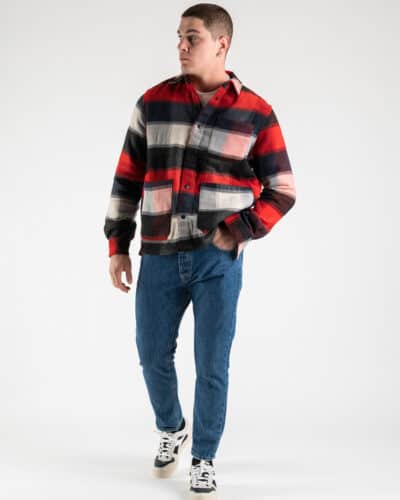 ONLYSONS Giacchetta scozzese con tasche frontali ALI 22023826 Adrenaline Rush 9 ONLY&SONS ONLY&SONS Giacchetta a quadri con bottoni e tasche frontali ALI 22023826 Adrenaline Rush