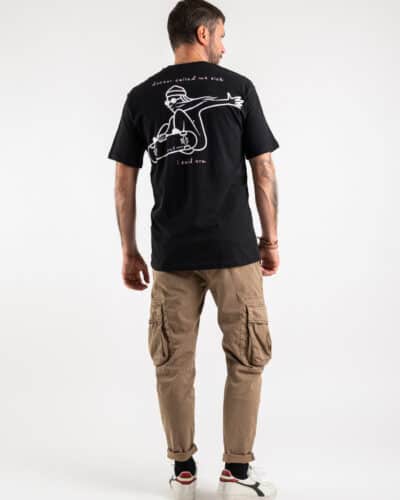 ONLYSONS T shirt in cotone con stampa skater fronteretro SMITH 22024277 Black 1 ONLY&SONS ONLY&SONS T-shirt in cotone con stampa skater fronte/retro SMITH 22024277 Black