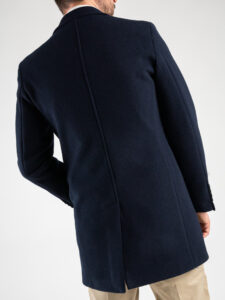 BL11 Cappotto basico con scollo a V e taschino BL2211 Blu Navy5