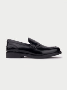 ESTASI Mocassino in pelle Made In Italy LUCA Nero4