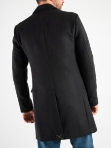 IMPERIAL Cappotto basico con scollo a v K714AEWFGR Nero (5)