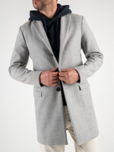 IMPERIAL Cappotto basico con scollo a v K714AEWFGR Perla (5)