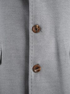 IMPERIAL Cappotto microfantasia scollo a v con taschino K5441K2108 Grigio (8)