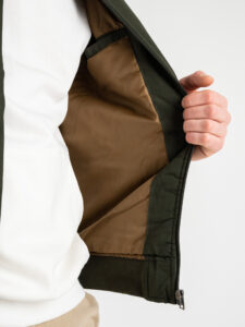 ONLY&SONS Bomber trapuntato da mezza stagione con zip e tasche JACK 22016473 Rosin2