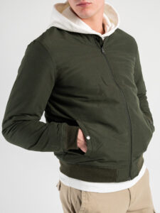 ONLY&SONS Bomber trapuntato da mezza stagione con zip e tasche JACK 22016473 Rosin4