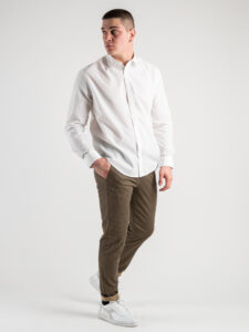 ONLY&SONS Camicia in poplin over con colletto ZAYN 22022972 White (3)