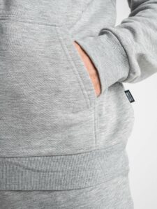 ONLY&SONS Felpa full zip felpata con cappuccio CERES 22018684 Light Grey Melange (6)