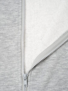 ONLY&SONS Felpa full zip felpata con cappuccio CERES 22018684 Light Grey Melange (7)