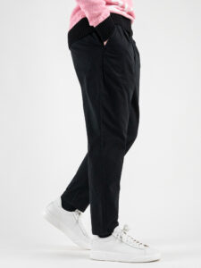 ONLY&SONS Pantalone basico con gamba morbida ed elastico in vita CAM DEW 22022365 Black (3)