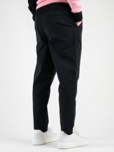 ONLY&SONS Pantalone basico con gamba morbida ed elastico in vita CAM DEW 22022365 Black (4)
