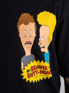 ONLY&SONS T-shirt in cotone con stampa MTV fronteretro BEAVIS 22024200 Black (1)