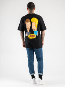ONLY&SONS T-shirt in cotone con stampa MTV fronteretro BEAVIS 22024200 Black (2)