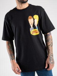 ONLY&SONS T-shirt in cotone con stampa MTV fronteretro BEAVIS 22024200 Black (4)