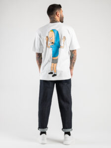ONLY&SONS T-shirt in cotone con stampa MTV fronteretro BEAVIS 22024200 Bright White (2)