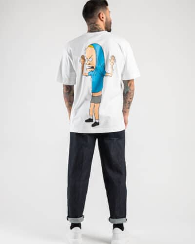 ONLYSONS T shirt in cotone con stampa MTV fronteretro BEAVIS 22024200 Bright White 2 ONLY&SONS ONLY&SONS T-shirt in cotone con stampa MTV fronte/retro BEAVIS 22024200 Bright White