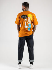 ONLY&SONS T-shirt in cotone con stampa MTV fronteretro BEAVIS 22024200 Hawaiian Sunset (3)
