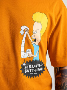 ONLY&SONS T-shirt in cotone con stampa MTV fronteretro BEAVIS 22024200 Hawaiian Sunset (6)