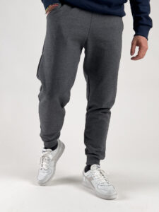 Pantalone tuta felpato con polsini 6AI Grigio Scuro (2)