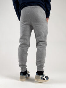 Pantalone tuta felpato con polsini M30 Grigio (3)